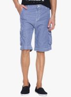 Jogur Blue Solid Shorts