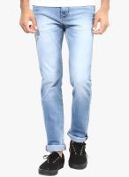 KILLER Blue Mid Rise Skinny Fit Jeans