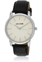 KILLER Fashion Klw085 Black/Silver Analog Watch