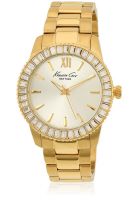 Kenneth Cole Ikc4989 Golden/Silver Analog Watch