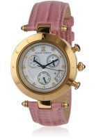 Klaus Kobec Kk-10012-10 Pink/Silver Chronograph Watch