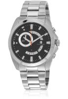 Klaus Kobec Porter Kk-20009-11 Silver/Black Chronograph Watch