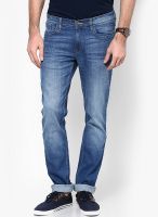 Lee Light Blue Low Rise Skinny Fit Jeans