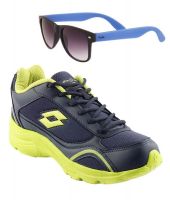 Lotto Navy Sport Shoes With Fastfox Wayfarer Sunglassses Lotto Navy Sport Shoes With Fastfox Wayfarer Sunglassses