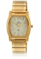 Maxima Golden/White Analog Watch 14759Cpgy