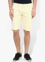Nautica Yellow Solid Shorts