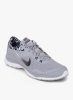 Nike Flex Trainer 5 Print Grey Training Shoes