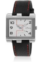 Olvin Quartz 1535 Sl01 Black/White Analog Watch