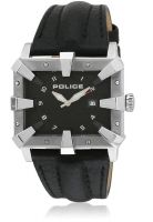 Police 13400Js02 Black/Black Analog Watch