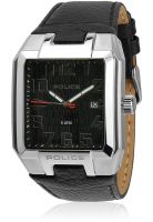 Police 13751Js/02 Black/Black Analog Watch