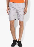 Proline Light Grey Solid Shorts