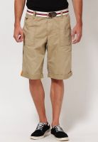 Puma Beige Men Chino Shorts