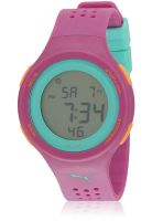 Puma Faas 200 89106002 Purple/Grey Digital Watch