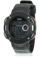 Q&Q M064J001Y Black/Grey Digital Watch