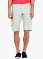 Rookies Grey Solid Shorts