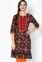 Shree Black Embroidered Kurta