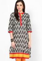 Shree Black Printed Kurtis