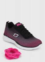 Skechers Equalizer - Expect Miracles Black Running Shoes