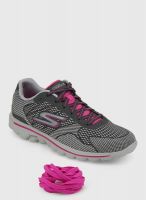 Skechers Go Walk 2-Fuse Grey Running Shoes