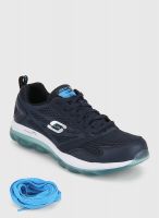 Skechers Skech-Air Navy Blue Running Shoes