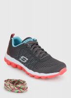 Skechers Skech-Air - Style Fix Grey Running Shoes
