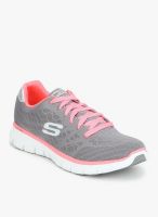 Skechers Synergy Grey Running Shoes