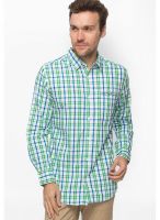 Slub Checks Multicoloured Color Casual Shirt
