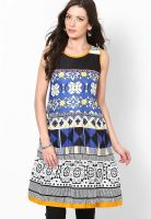 Span Cotton Blue Kurti