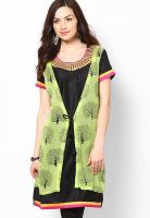 Sringam Black Printed Kurtis