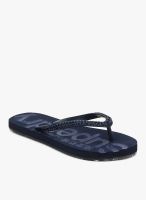 Superdry Jewelled Navy Blue Flip Flops