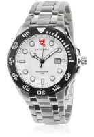 Swiss Eagle Swiss made Dive SE-9040-22 Silver/White Analog Watch