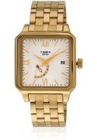 Timex Ti000O70200 Golden/Silver Analog Watch