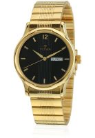 Titan Karishma Nd1580Ym06 Gold/Black Analog Watch