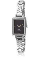 Titan Ne2496Sm02 Silver/Black Analog Watch