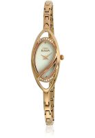 Titan Raga Nd9935Wm01J Gold/White Analog Watch