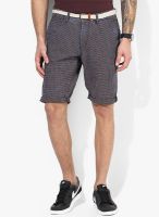 Tom Tailor Blue Checked Shorts