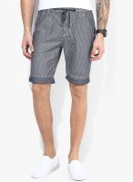 Tom Tailor Blue Striped Shorts