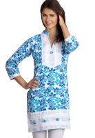 Vani Blue Printed Kurtis