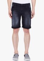 Vintage Grey Solid Shorts