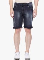 Vintage Grey Solid Shorts
