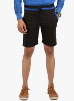 WYM Black Solid Shorts