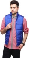 Yepme Sleeveless Solid Men's Quilted Jacket