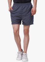 Yepme Solid Grey Shorts