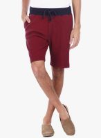 Zobello Red Checked Shorts