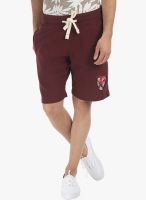 Zobello Wine Solid Shorts