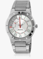 Adine Ad-5004 Silver/Silver Analog Watch