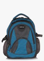 American Traveller 15 Inches Blue Backpack