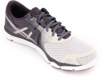 Asics 33-DFA Running Shoes(White, Silver, Maroon)