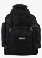 Bendly Black Polyester Backpack
