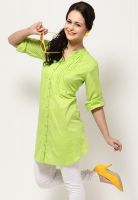 Biba Green Printed Kurtis